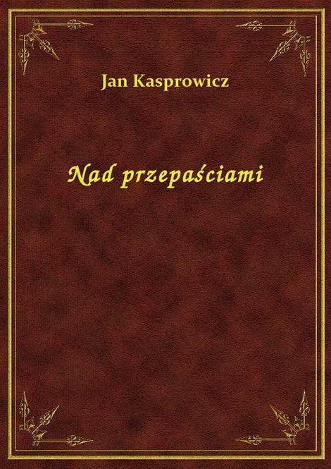 ebooki: Nad przepaściami – ebook