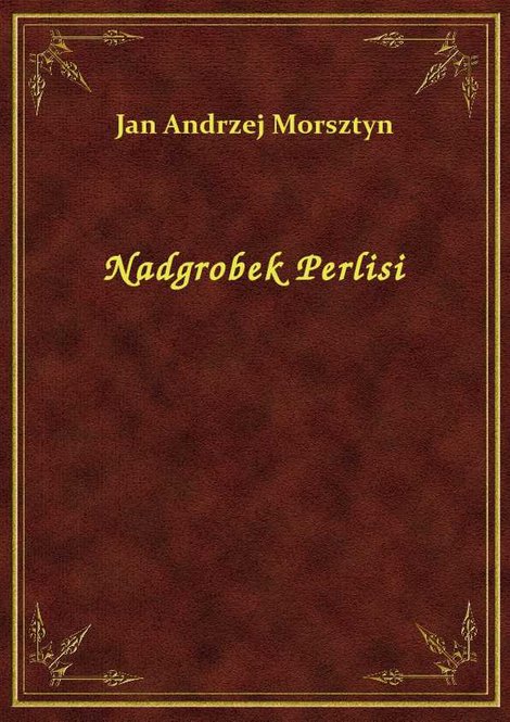 ebooki: Nadgrobek Perlisi – ebook