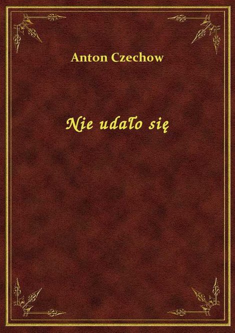 ebooki: Nie udało się – ebook