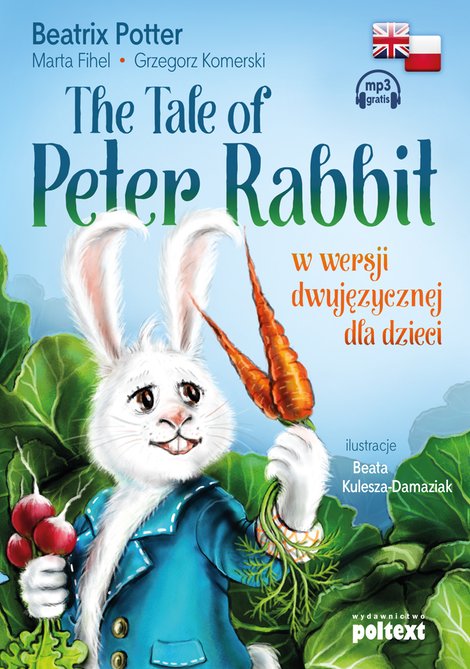 audiobooki: The Tale of Peter Rabbit w wersji dwujęzycznej dla dzieci – audiobook