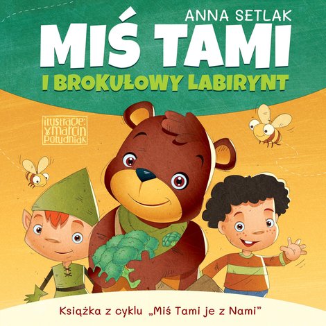 audiobooki: Miś Tami i brokułowy labirynt – audiobooki