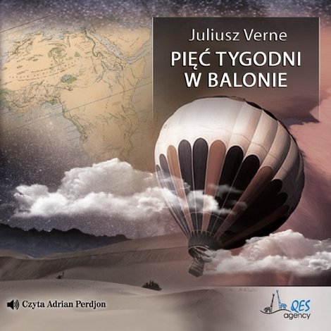 audiobooki: Pięć tygodni w balonie – audiobooki