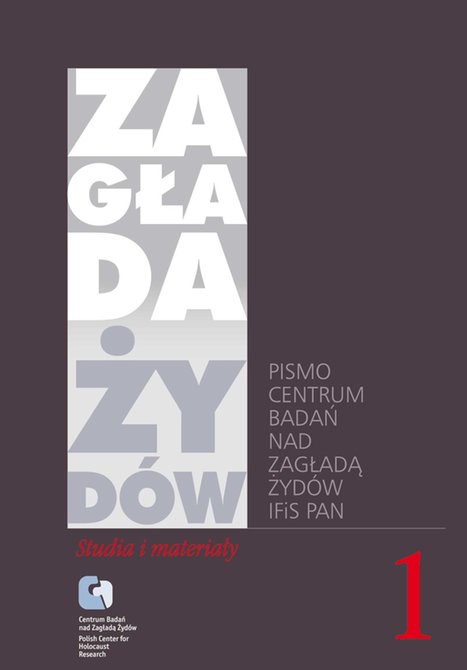 ebooki: Zagłada Żydów. Studia i Materiały, vol. 1. R. 2005 – ebooki
