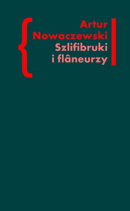 ebooki: Szlifibruki i flâneurzy. Figura ulicy w literaturze polskiej po 1918 roku – ebooki