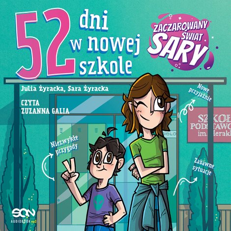 audiobooki: 52 dni w nowej szkole – audiobook