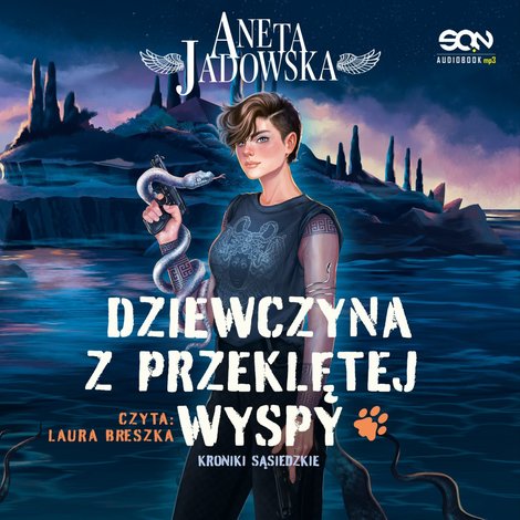 audiobooki: Dziewczyna z Przeklętej Wyspy (Kroniki sąsiedzkie 2) – audiobook
