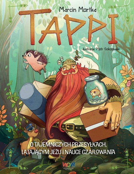 ebooki: Tappi. O tajemniczych przesyłkach, latającym jeżu i nauce czarowania – ebook