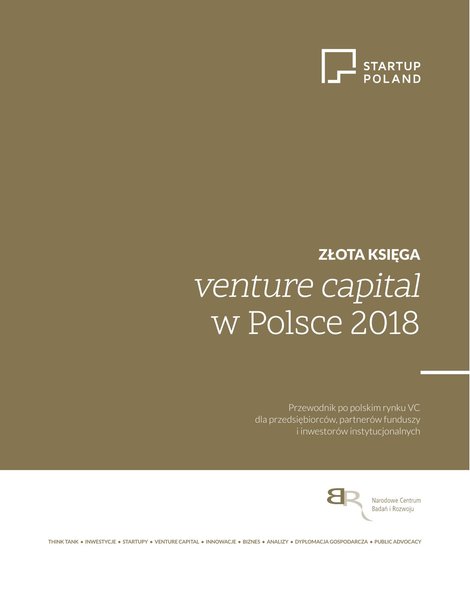 ebooki: Złota księga venture capital w Polsce 2018 – ebook