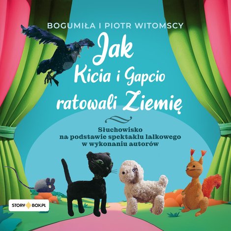 audiobooki: Jak Kicia i Gapcio ratowali Ziemię – audiobooki