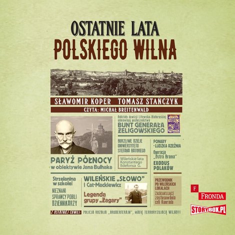 audiobooki: Ostatnie lata polskiego Wilna – audiobooki
