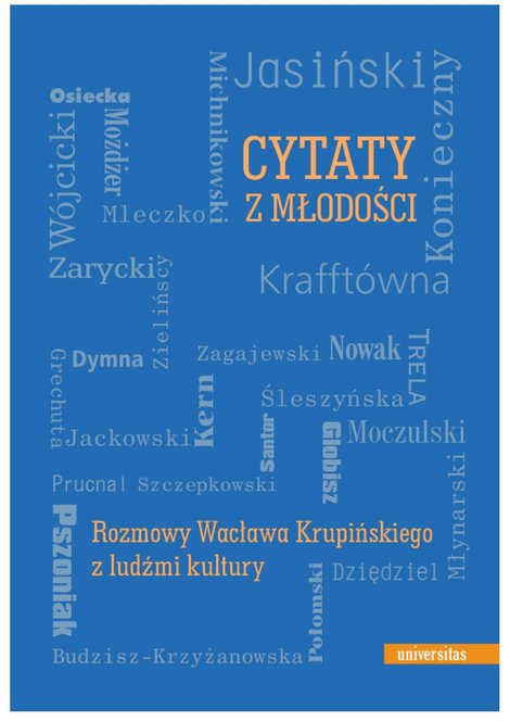 ebooki: Cytaty z młodości. Rozmowy Wacława Krupińskiego z ludźmi kultury – ebooki