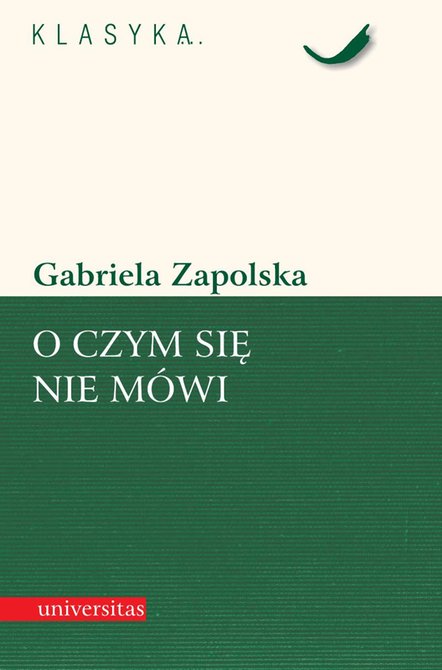 ebooki: O czym się nie mówi. Powieść współczesna – ebooki