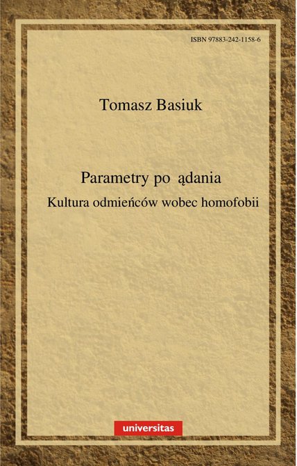 ebooki: Parametry pożądania. Kultura odmieńców wobez homofobii – ebooki