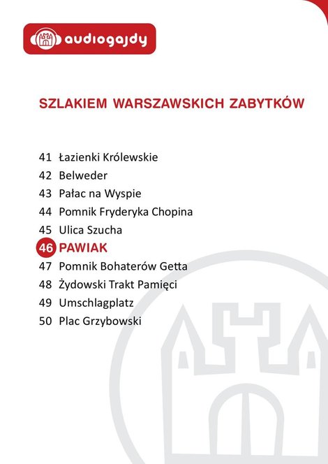 audiobooki: Pawiak. Szlakiem warszawskich zabytków – audiobooki