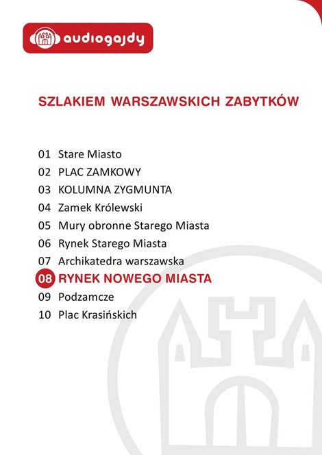 audiobooki: Rynek Nowego Miasta. Szlakiem warszawskich zabytków – audiobooki