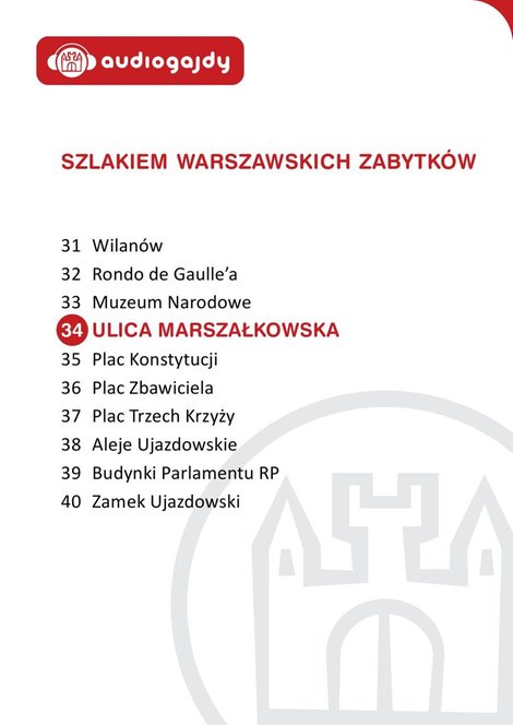 audiobooki: Ulica Marszałkowska. Szlakiem warszawskich zabytków – audiobooki