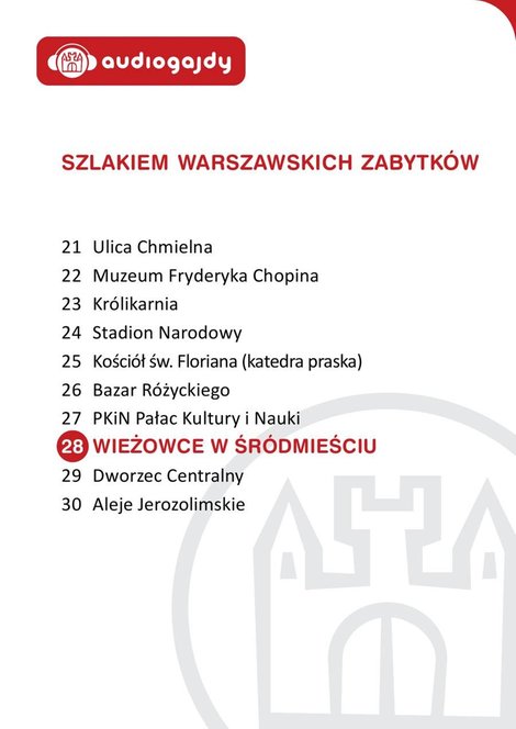 audiobooki: Wieżowce w Śródmieściu. Szlakiem warszawskich zabytków – audiobooki