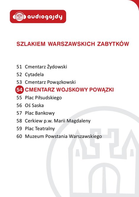 ebooki: Cmentarz Wojskowy Powązki. Szlakiem warszawskich zabytków – ebooki