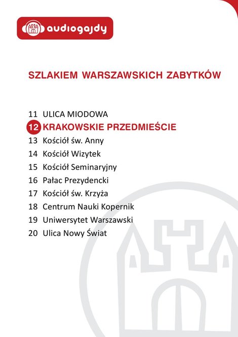 ebooki: Krakowskie Przedmieście. Szlakiem warszawskich zabytków – ebooki