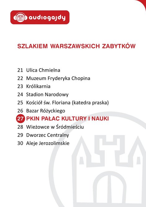 ebooki: Pałac Kultury i Nauki. Szlakiem warszawskich zabytków – ebooki