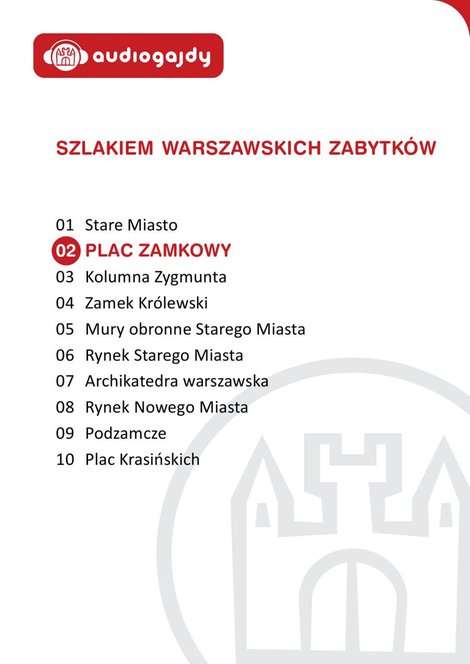 ebooki: Plac Zamkowy. Szlakiem warszawskich zabytków – ebooki