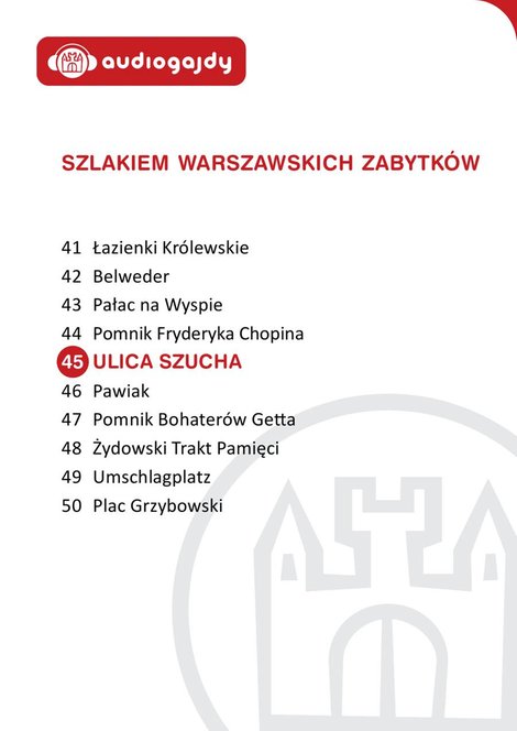 ebooki: Ulica Szucha. Szlakiem warszawskich zabytków – ebooki