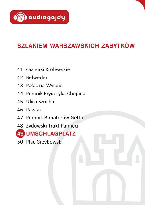 ebooki: Umschlagplatz. Szlakiem warszawskich zabytków – ebooki