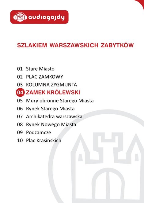 ebooki: Zamek Królewski. Szlakiem warszawskich zabytków – ebooki