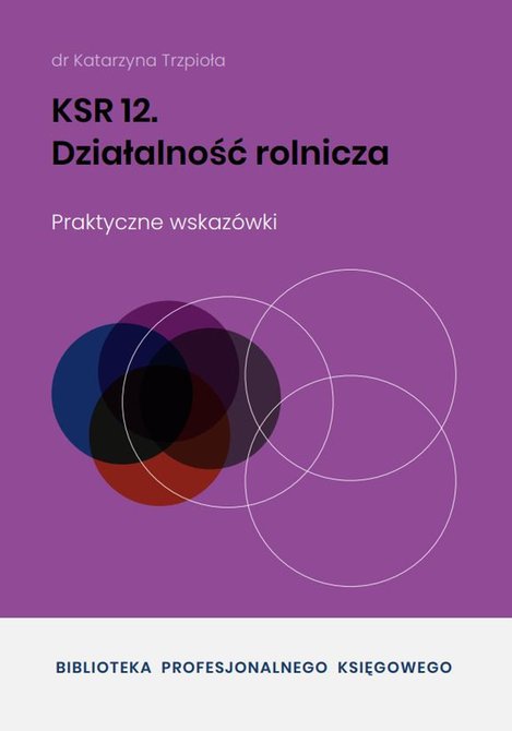 ebooki: KSR 12 Działalność rolnicza – ebooki