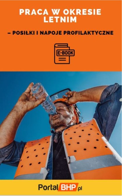 ebooki: Praca w okresie letnim - posiłki i napoje profilaktyczne – ebooki