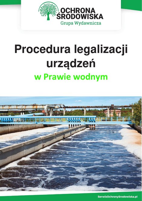 ebooki: Procedura legalizacji urządzeń w Prawie wodnym – ebooki