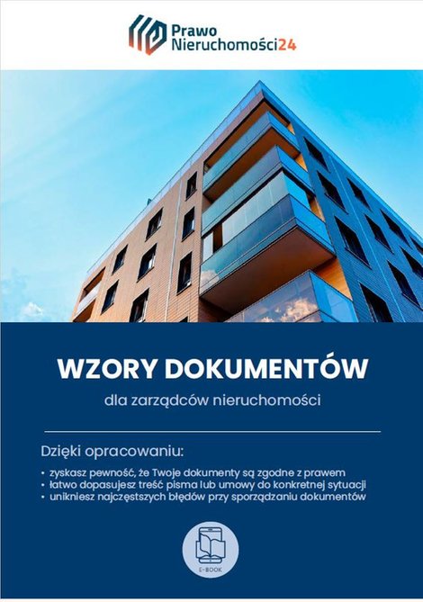 ebooki: Wzory dokumentów dla zarządców nieruchomości – ebooki