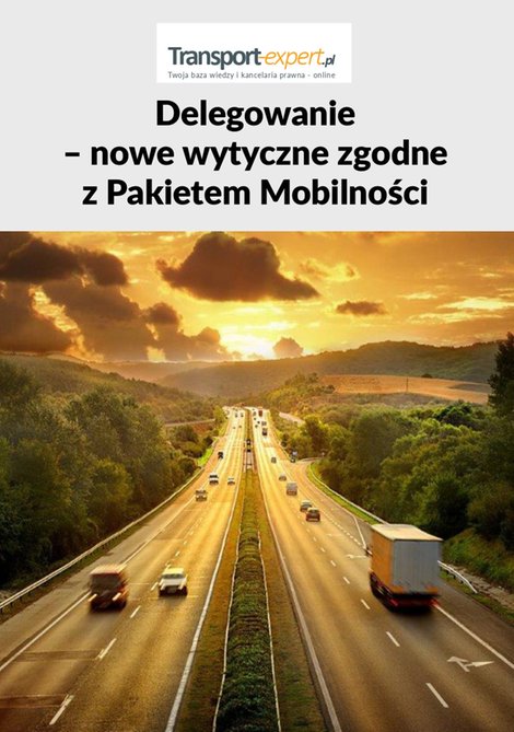 ebooki: Delegowanie - nowe wytyczne zgodne z Pakietem Mobilności – ebooki