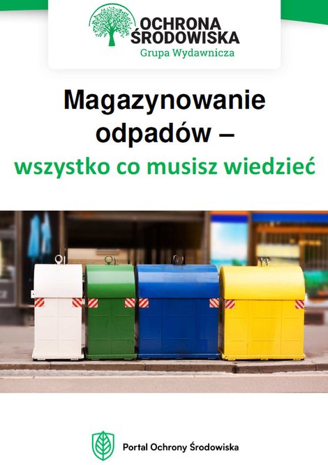 ebooki: Magazynowanie odpadów - wszystko, co musisz wiedzieć – ebooki