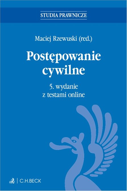 ebooki: Postępowanie cywilne z testami online – ebook