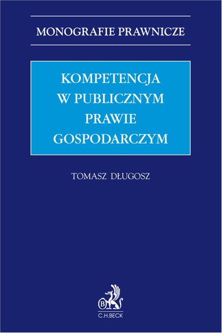 ebooki: Kompetencja w publicznym prawie gospodarczym – ebook
