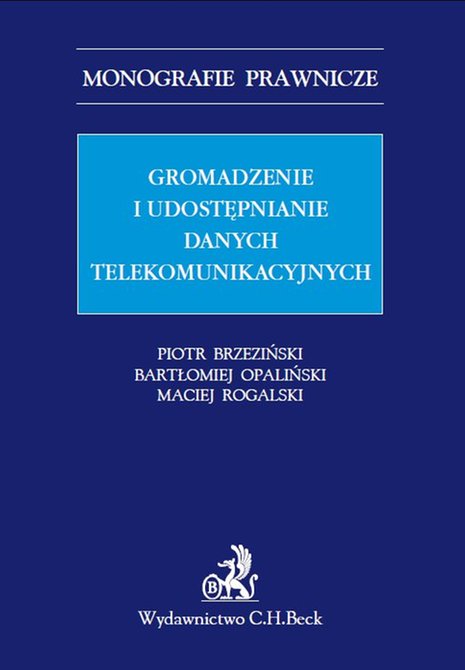 ebooki: Gromadzenie i udostępnianie danych telekomunikacyjnych – ebook