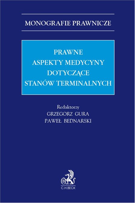 ebooki: Prawne aspekty medycyny dotyczące stanów terminalnych – ebook