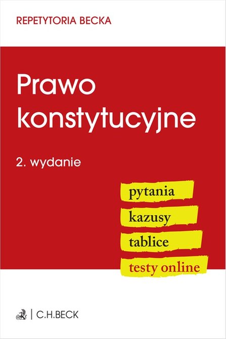 ebooki: Prawo konstytucyjne. Pytania. Kazusy. Tablice. Testy online – ebook