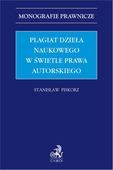 ebooki: Plagiat dzieła naukowego w świetle prawa autorskiego – ebook