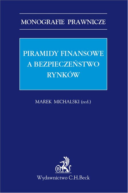 ebooki: Piramidy finansowe a bezpieczeństwo rynków – ebook