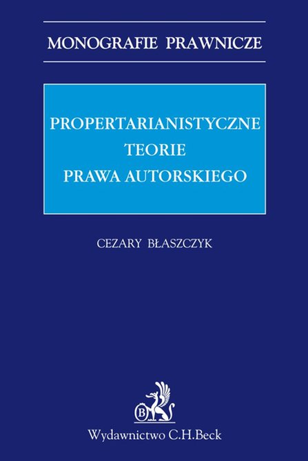 ebooki: Propertarianistyczne teorie prawa autorskiego – ebook