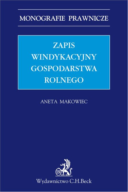 ebooki: Zapis windykacyjny gospodarstwa rolnego – ebook