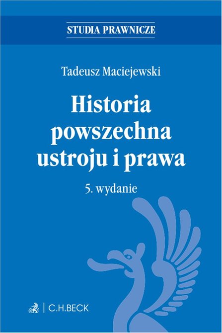 ebooki: Historia powszechna ustroju i prawa. Wydanie 5 – ebook
