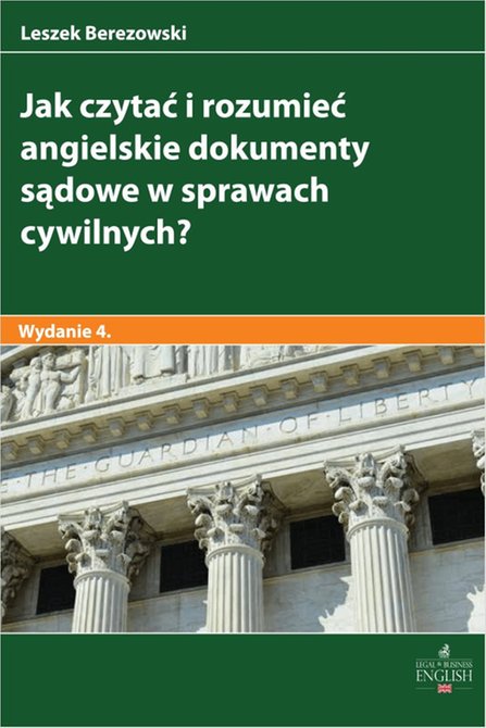 ebooki: Jak czytać i rozumieć angielskie dokumenty sądowe w sprawach cywilnych? – ebook