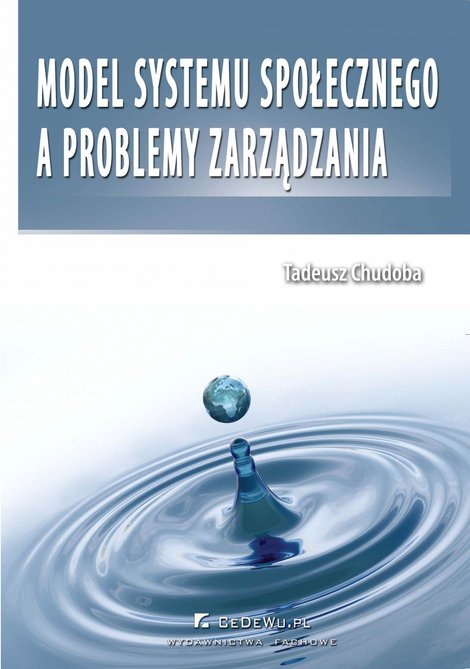 ebooki: Model systemu społecznego a problemy zarządzania – ebook