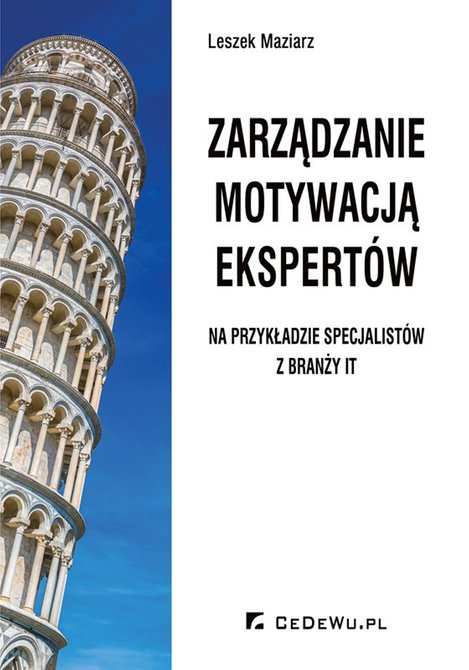 ebooki: Zarządzanie motywacją ekspertów - na przykładzie specjalistów z branży IT – ebook
