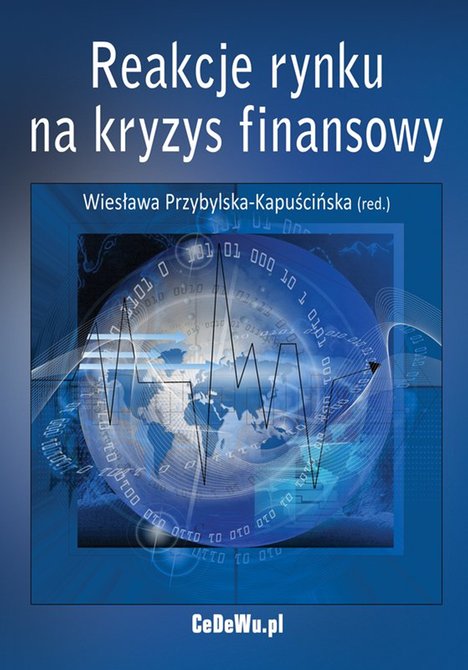ebooki: Reakcje rynku na kryzys finansowy – ebook