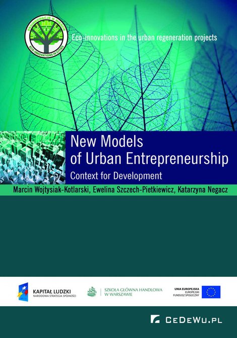 ebooki: New Models of Urban Entrepreneurship. Context for Development – ebook