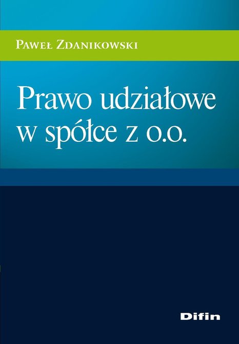 ebooki: Prawo udziałowe w spółce z o.o. – ebook